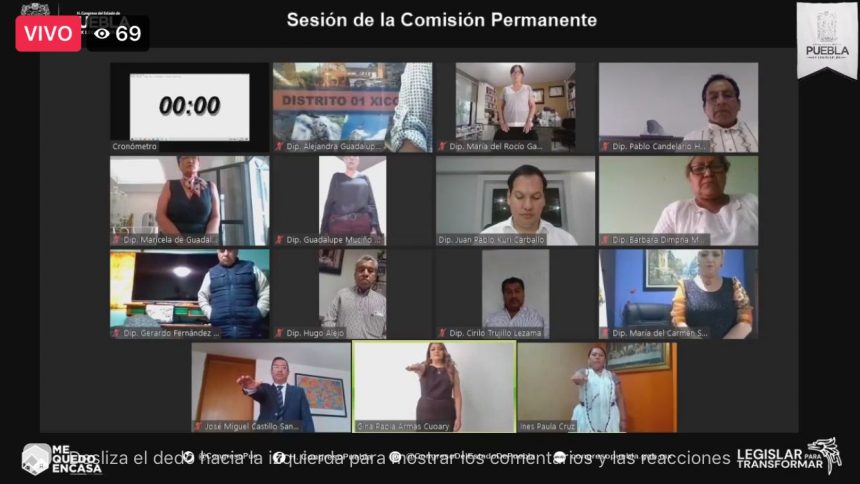 Congreso Comisión Permanente CMH 1 Recibe y turna LX Legislatura, en Comisión Permanente, Cuenta Pública del Estado del Ejercicio Fiscal 2020