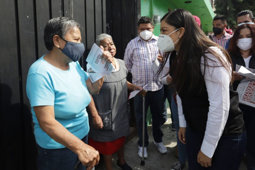 Claudia Rivera San Baltazar CMH Plan de gobierno de Claudia Rivera incluye desarrollo y trabajo permanente en juntas auxiliares