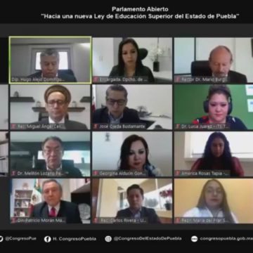 Inicia en el Congreso del Estado “Parlamento Abierto: Hacia una Nueva Ley de Educación Superior del Estado de Puebla”