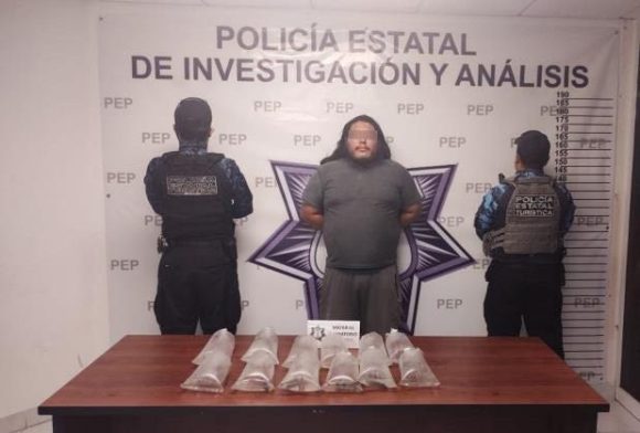 Detiene Policía Estatal a presunto vendedor de ajolotes, anfibio en peligro de extinción