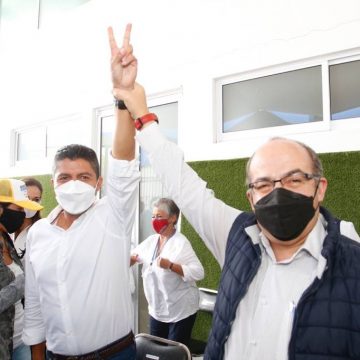 Puebla necesita autoridades con la experiencia de Eduardo Rivera Pérez: Felipe Calderón