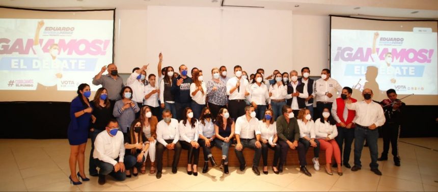 Ganamos el debate rumbo a la presidencia municipal: Eduardo Rivera Pérez