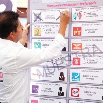 Eduardo Rivera Pérez explica las opciones de voto para “corregir el rumbo de Puebla”