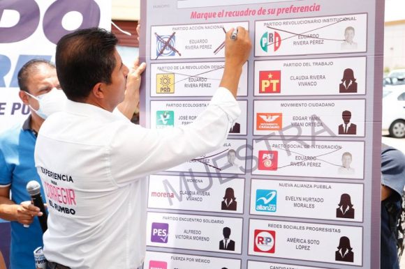 Eduardo Rivera Pérez explica las opciones de voto para “corregir el rumbo de Puebla”