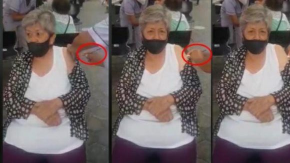 Enfermera que fingió aplicar vacuna en Hospital del Norte ya fue suspendida: Barbosa