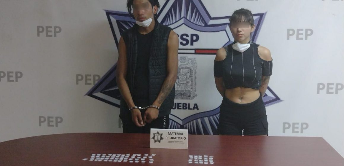 Presuntos distribuidores de droga, detenidos por la Policía Estatal