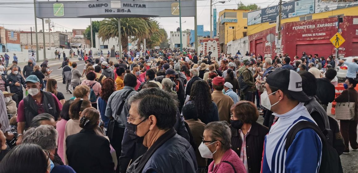 Reprueban logística de la 25 Zona Militar para la aplicación de la vacuna anti COVID