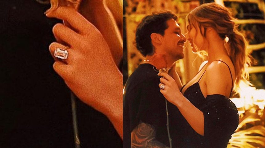 Belinda y Christian Nodal están oficialmente comprometidos