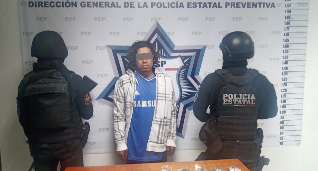 Cibernarcomenudista fue detenido por la Policía Estatal en San Pedro Cholula