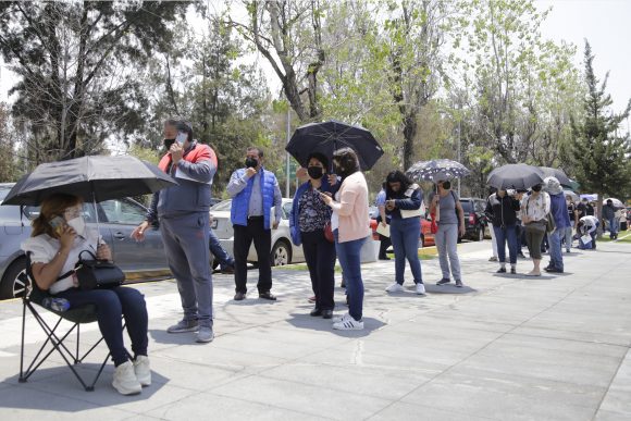 VACUNA COVID-19 . HNP Confirma Secretaría Salud que se terminaron las vacunas contra Covid-19 en el HNP, pero será reabastecido