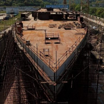 China construye réplica en tamaño real del Titanic