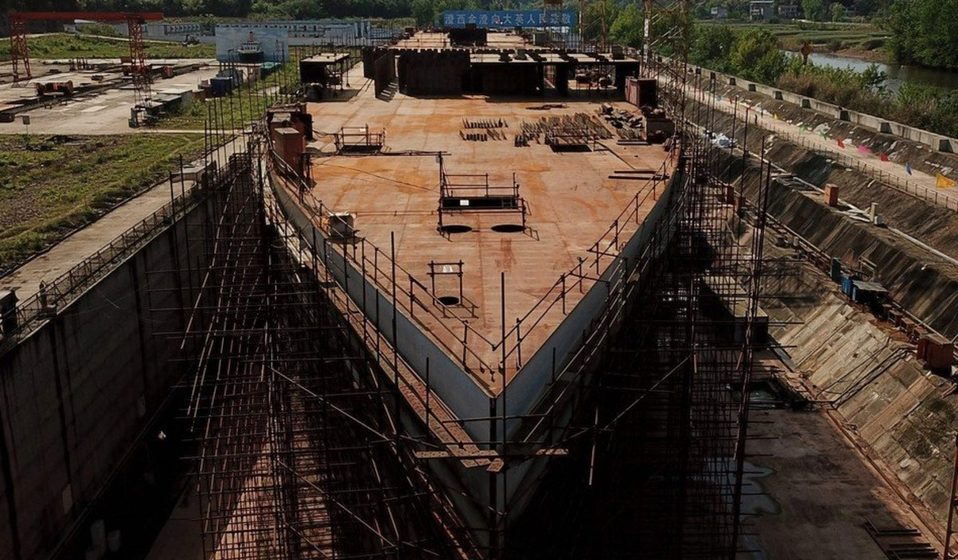 China construye réplica en tamaño real del Titanic