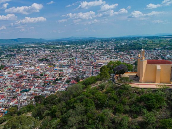Piden al Ayuntamiento de Atlixco mejorar imagen urbana del cierro de San Miguel