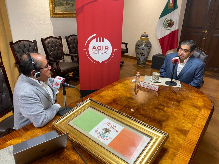 La ciudad de Puebla no se quedará tirada: Miguel Barbosa Huerta