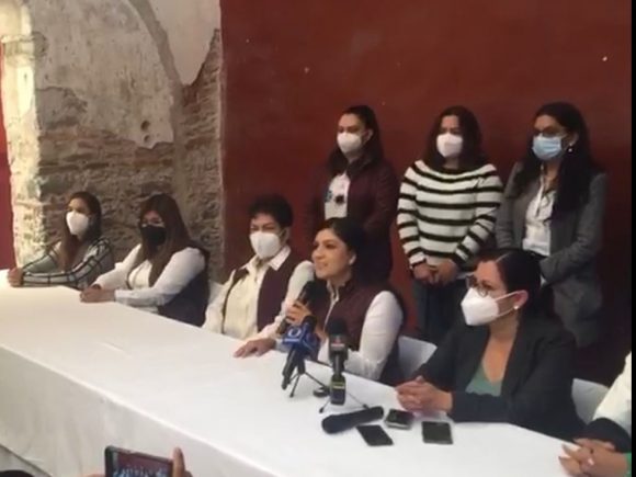 Presentará quejas Claudia Rivera por anomalías en la elección donde perdió