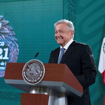 “Se pueden imaginar cómo estoy: feliz, feliz, feliz”: AMLO