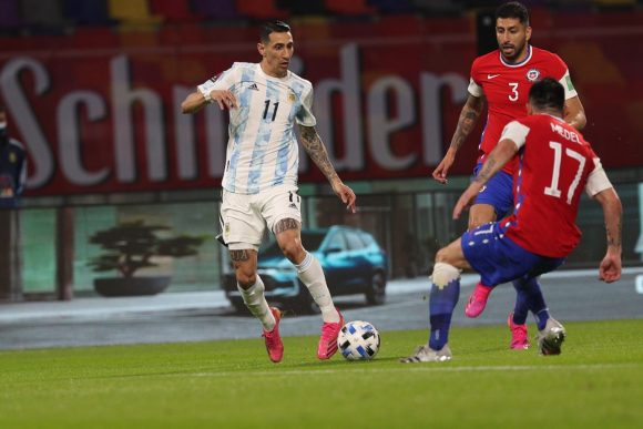 Chile rescató un punto en su vista ante Argentina