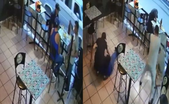 (VIDEO) Hombres armados disparan contra clientes y mesero en bar de Morelos; deja un muerto