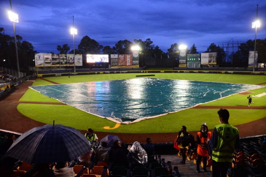 Por lluvia, cancelado el tercer juego de la serie entre Pericos y Diablos