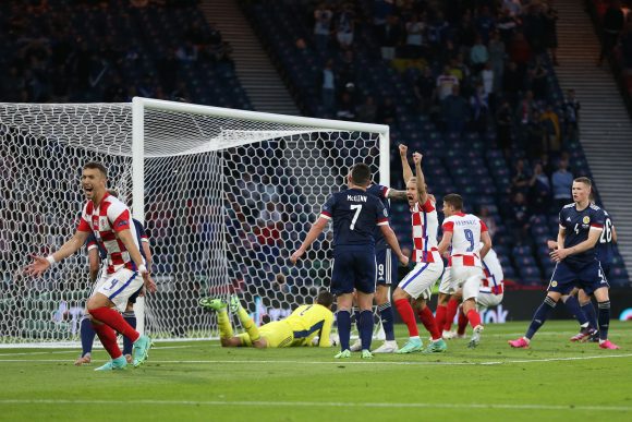 Croacia goleó a Escocia y se metió a los Octavos de la Euro 2020