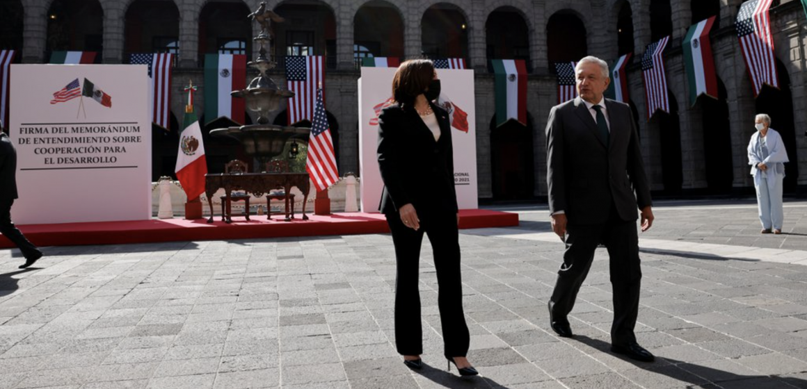(FOTOS) Así fue la visita de Kamala Harris, vicepresidenta de Estados Unidos, a México
