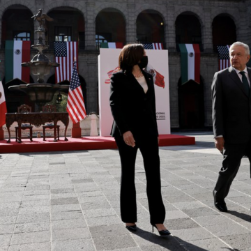 (FOTOS) Así fue la visita de Kamala Harris, vicepresidenta de Estados Unidos, a México