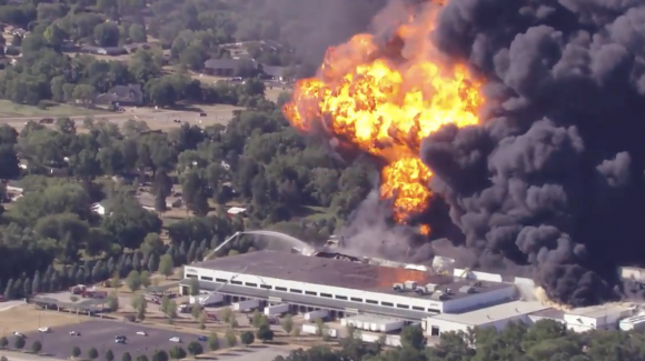 Explosión en planta química en Illinois