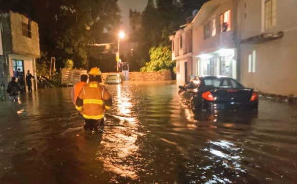 Activa Protección Civil Municipal Operativo Acuario por intensa lluvia