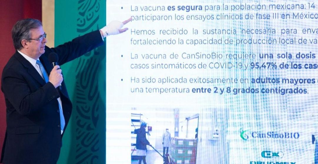 ¿México contrata 35 millones de vacunas CanSino con empresa inexistente?