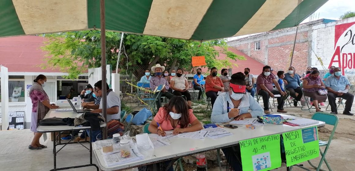 Exitosa Jornada de Vacunación anti Covid en Calmeca, Tepexco