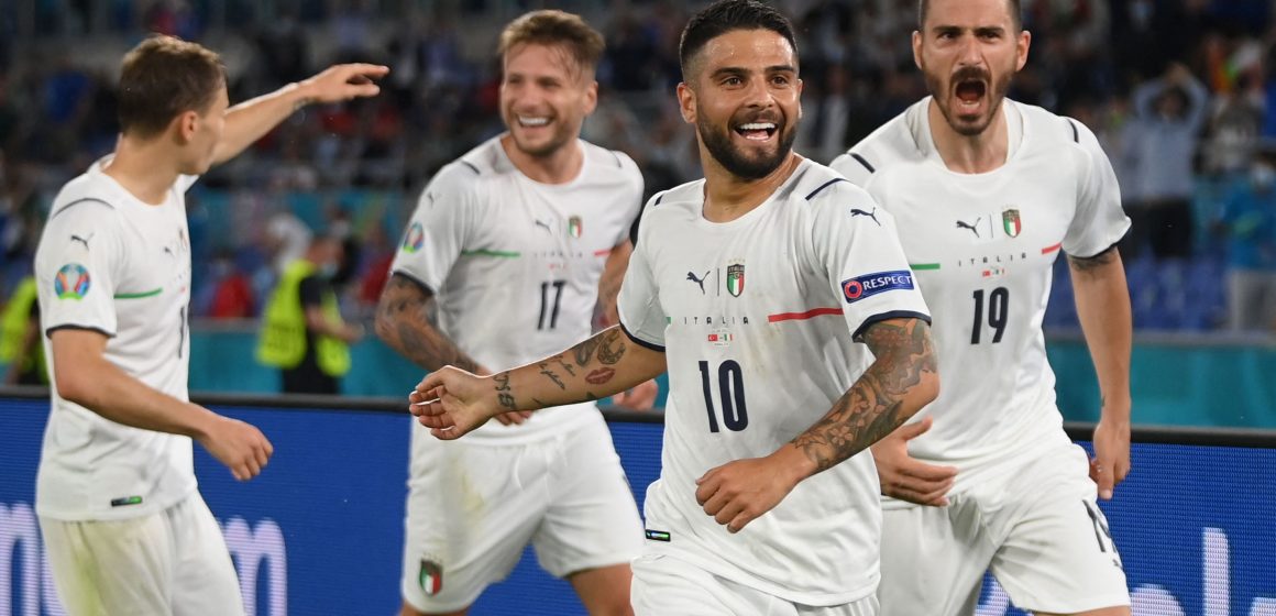Italia goleó a Turquía en el arranque de la Euro 2020