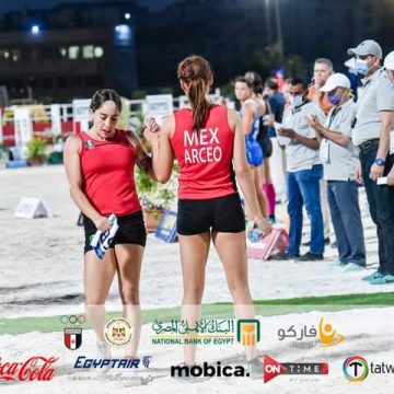 Pentatletas mexicanas rozaron el podio en el Campeonato Mundial de Egipto