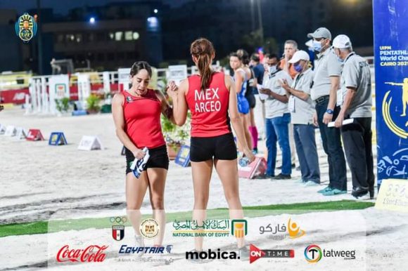Pentatletas mexicanas rozaron el podio en el Campeonato Mundial de Egipto