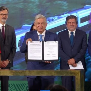Ferrocarriles del Tren Maya serán hechos en México: AMLO