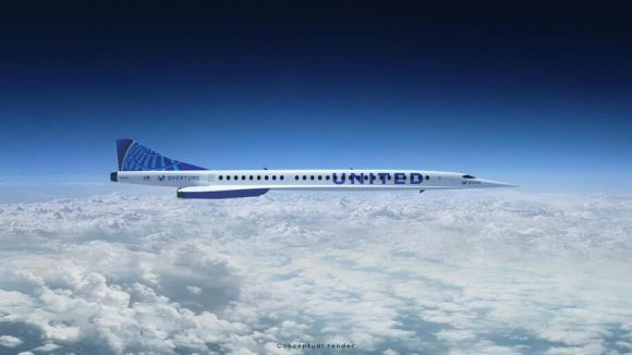 Vuelo de Nueva York a Londres en solo 3.5 hrs; United Airlines comprará 15 aviones supersónicos