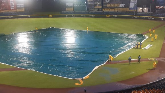 La lluvia impidió el primero de la serie entre Pericos y El Águila