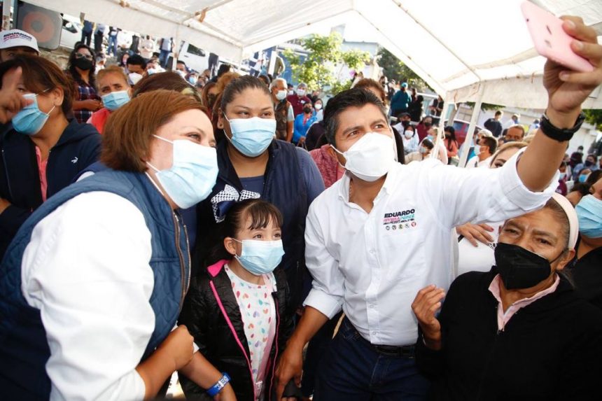 Eduardo Rivera Pérez cierra campaña en los 7 distritos locales