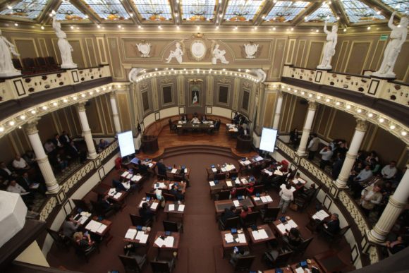 Congreso de Puebla CMH 1 Llama LX Legislatura a unas elecciones en paz y al ejercicio democrático