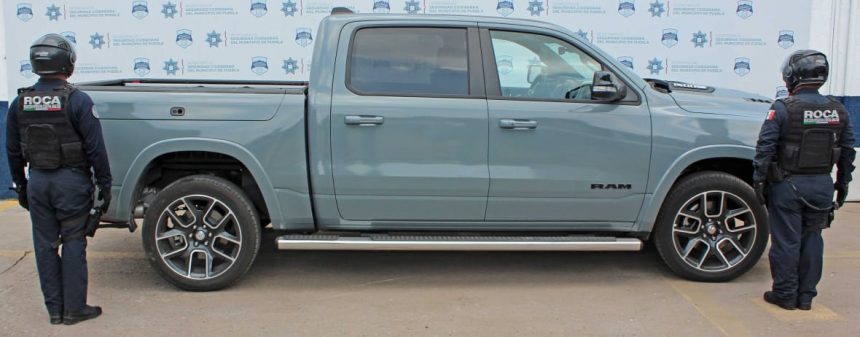 Recupera Policía Municipal camioneta con reporte de robo valuada en 1.2 mdp