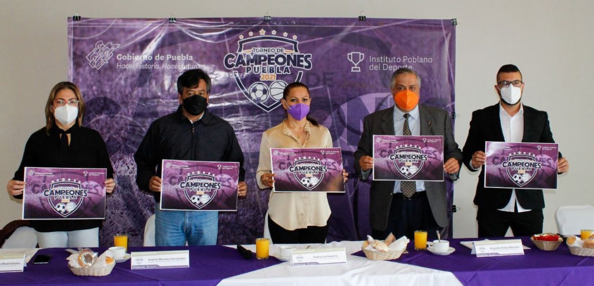 Listo el Torneo de Campeones Puebla 2021