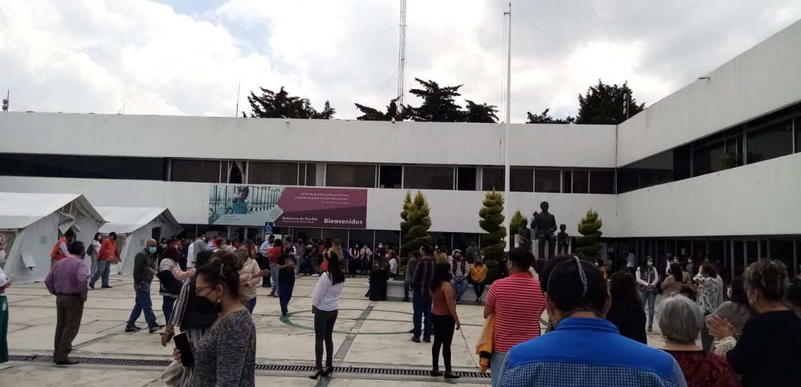 Maestra contagiada de Covid responsable de evacuar edificio de la SEP