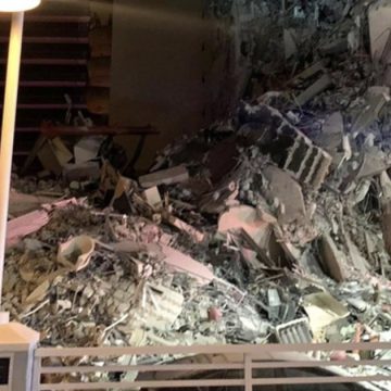 Video: Momento exacto del derrumbe del edificio de 12 pisos de departamentos en Miami