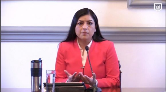 Confirma Claudia Rivera cancelación de obras en calles del Centro Histórico