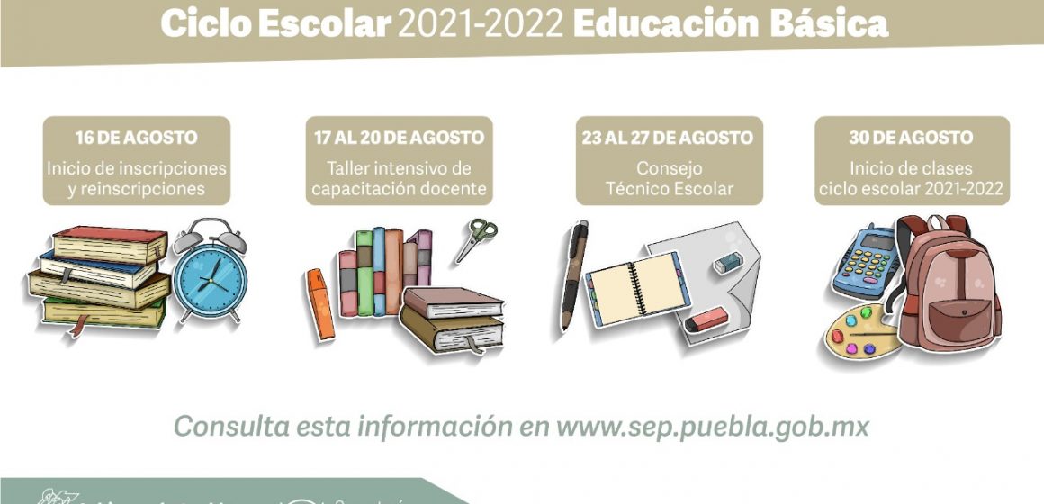 Anuncia SEP fechas oficiales del nuevo ciclo escolar