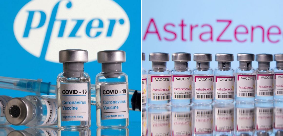 Pfizer y AstraZeneca tienen 100% de efectividad contra muerte covid: Estudio