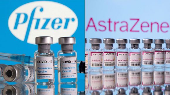 Dos dosis de la vacuna de Pfizer producen 2.5 veces más anticuerpos que dos dosis de AstraZeneca frente a variante Delta: The Lancet