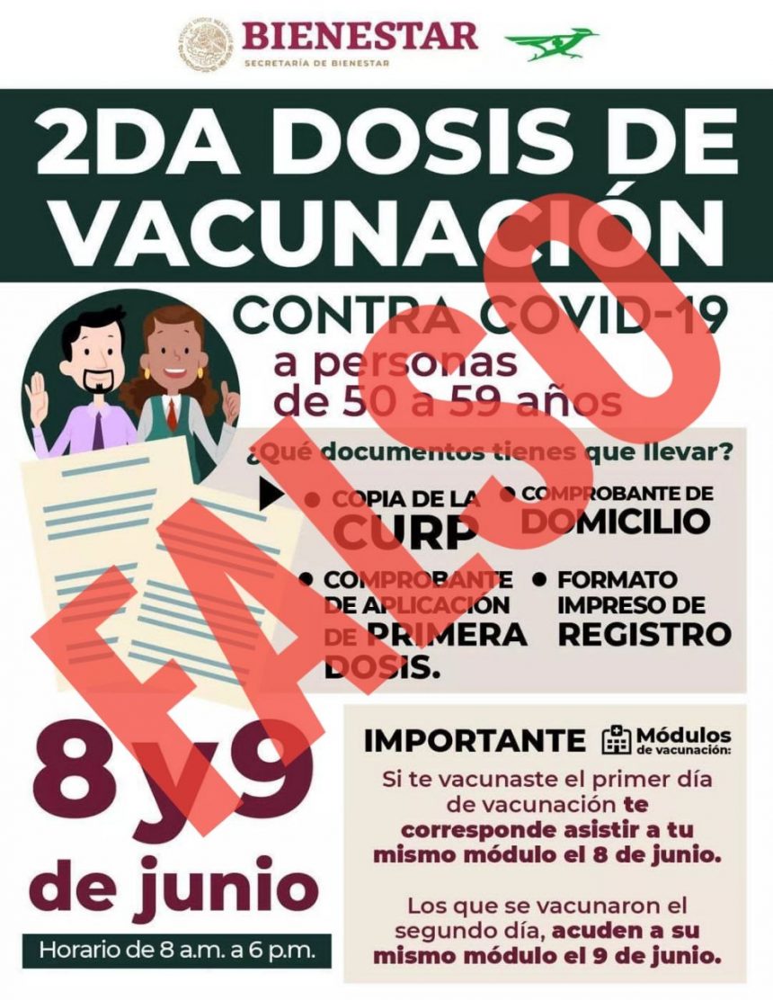 Piden no hacer caso a las fakenews que anuncian vacuna anti Covid