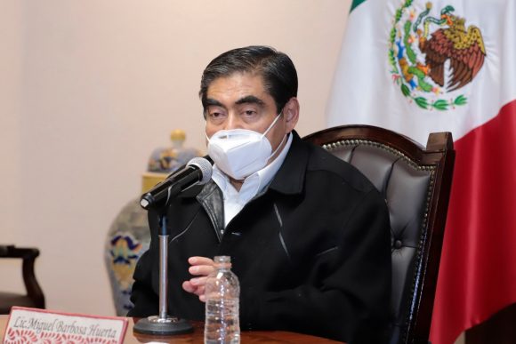 No hay condiciones de reapertura para más actividades no esenciales en Puebla: Barbosa