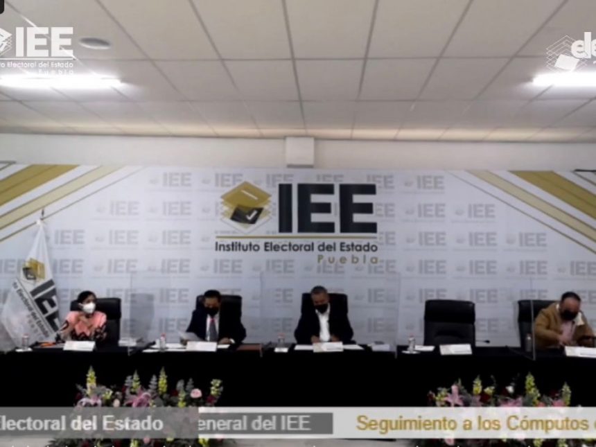 Realiza IEE cómputos distritales