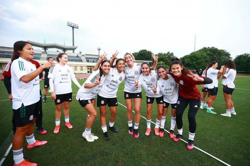 Selección Mexicana Femenil se prepara para enfrentar a Japón
